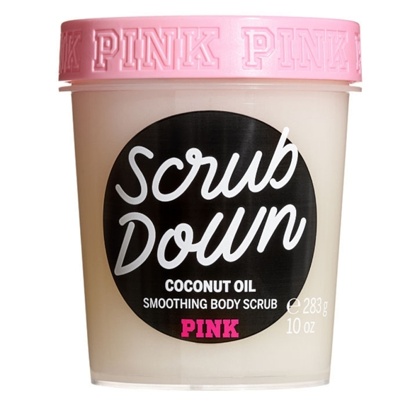 PINK Victoria's Secret Other - VS PINK SCRUB DOWN BODY SCRUB COCONUT OIL 10OZ NEW